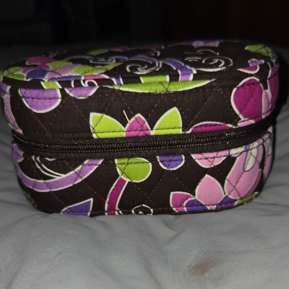 Vera Bradley Handbags - Vera Bradley Floral Travel Bag - Brown, Pink, Green